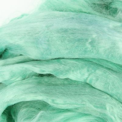 Шерсть для валяния 100% вискоза 50гр (3854, мята)