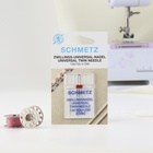 Игла для бытовых швейных машин, двойная, универсальная, №90/3 - Фото 5