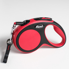Рулетка Flexi New Comfort S (до 15 кг) лента 5 м, черный/красный - Фото 4