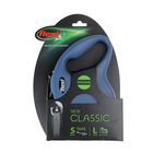 Рулетка Flexi New Classic L (до 50 кг) лента 5 м, синяя - Фото 2