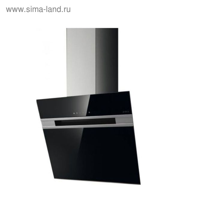 Вытяжка Elica STRIPE BL/A/60/LX, наклонная, 1200 м3/ч, 3 скорости, 60 см, чёрная - Фото 1