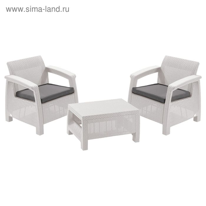 Комплект мебели "Weekend", цвет белый - Фото 1