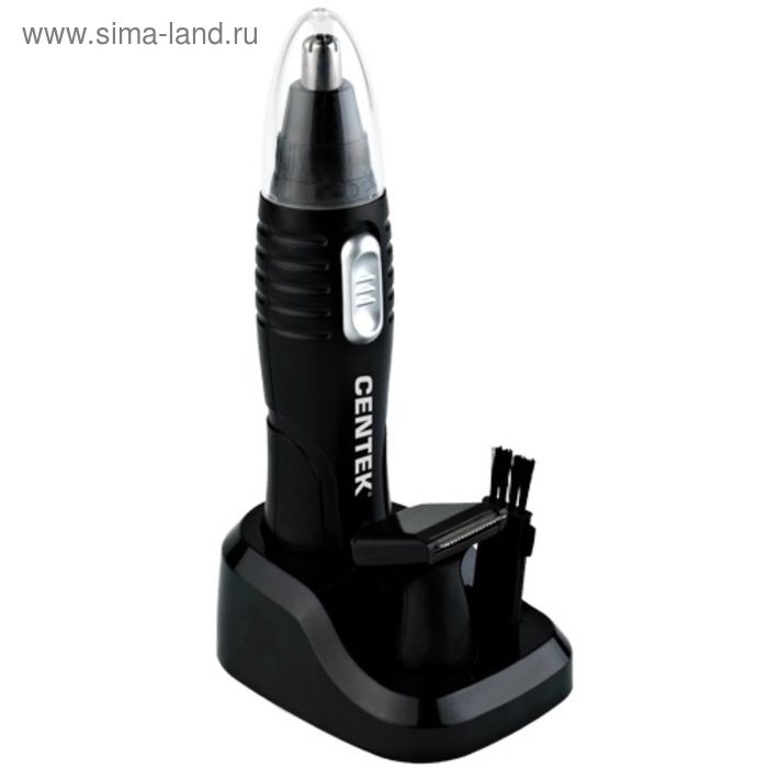 Триммер для волос Centek CT-2179, для бороды/усов, 1хAA (не в компл), черный - Фото 1