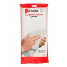 Влажные салфетки TORSO, для очистки рук, 25 шт, 15×16см - Фото 1