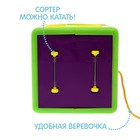 Развивающая игрушка сортер-каталка «Домик», цвета МИКС - Фото 3