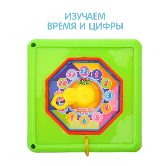 Развивающая игрушка сортер-каталка «Домик», цвета МИКС - фото 1886250287