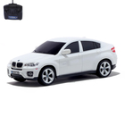 Машина радиоуправляемая BMW X6, масштаб 1:24, работает от батареек, свет, цвет белый - Фото 1