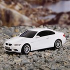 Машина радиоуправляемая BMW M3, 1:24, работает от батареек, свет, цвет белый - Фото 2