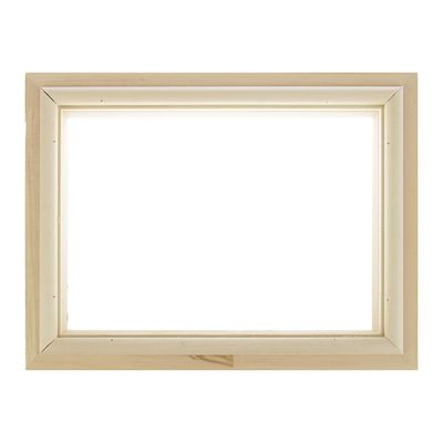 Окно глухое, 50×60см,однокамерный стеклопакет