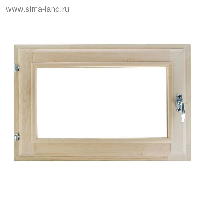 Окно, 40×60см, двойное стекло, с уплотнителем, из липы - Фото 1