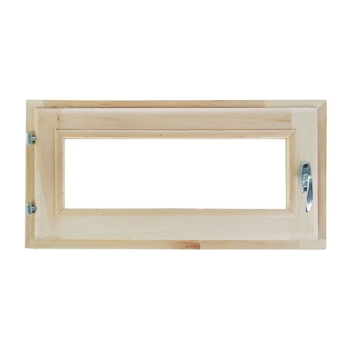 Окно, 30×60см, однокамерный стеклопакет, с уплотнителем, из липы
