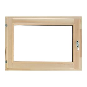 Окно, 70×100см, однокамерный стеклопакет, с уплотнителем , из липы
