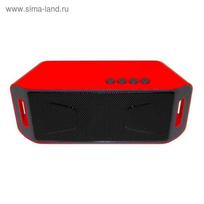 Портативная колонка Model-mini X8U-C, Bluetooth, USB, micro SD, FM, красная - Фото 1