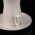 Сервиз керамический кофейный Доляна «Аиша», 12 предметов: 6 чашек 110 мл, 6 блюдец - Фото 4
