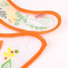 Нагрудник для кормления M&B «Лисичка Соня» непромокаемый на липучке, с карманом - Фото 4