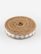 Лента холщовая «Ромашки», натуральная, 20 мм, 4.5±0.5 м, белая - Фото 4