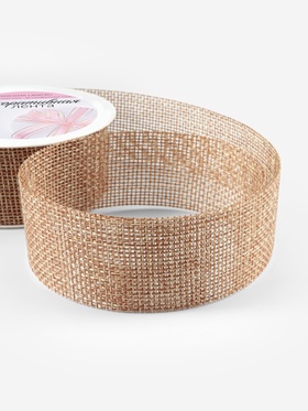 Лента текстильная, 30 мм, 4.5±0.5 м, бежевая (комплект 2 шт)