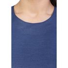 Блуза женская, размер 42, цвет синий - Фото 5