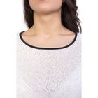 Блуза женская, размер 48, цвет белый - Фото 4
