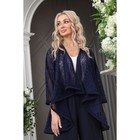 Кардиган женский, размер 44, цвет тёмно-синий - Фото 7