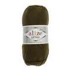 Пряжа "Extra" 10% шерсть, 90% акрил 220м/100гр (29 хаки) - Фото 2