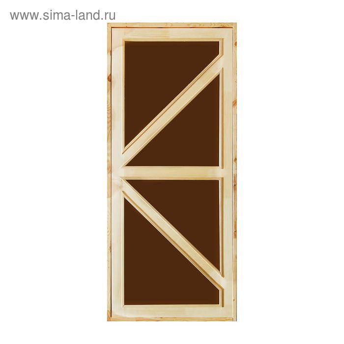 Дверь для бани и сауны "Бавария", 160х80см - Фото 1