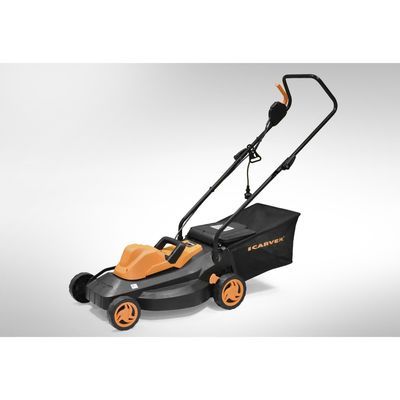 Газонокосилка CARVER LME-1840, электр, 1.8 кВт, шир. 40 см, рег.высоты, травосборник 35 л