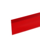 Ценникодержатель полочный самоклеящийся, DBR=39, 1000 мм, красный - Фото 6