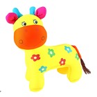 Мягкая игрушка-антистресс "Жирафик с цветочками", цвета МИКС - Фото 2