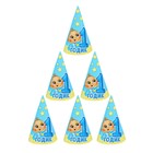 Колпак праздничный бумажный «1 годик», малыш, 16 см, на резинке - Фото 5