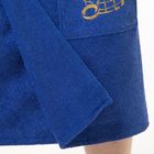 Килт(юбка) мужской махровый, с карманом, 70х150 синий - Фото 4