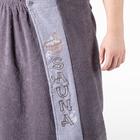 Килт(юбка) мужской махровый, с вышивкой, 70х160 см, цвет серый - Фото 2