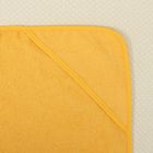 Полотенце-накидка махровое «Котик», размер 75×125 см, цвет жёлтый, хлопок, 300 г/м² - Фото 4