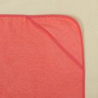 Полотенце-накидка махровое «Котик», размер 75×125 см, цвет персиковый, хлопок, 300 г/м² - Фото 4