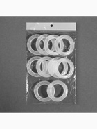 Люверсы для штор, d=4/6.5 см, 10 шт., прозрачные - Фото 5