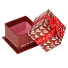 Коробка подарочная "Сердечки", микс, 7 х 7 х 5.5 см - Фото 2