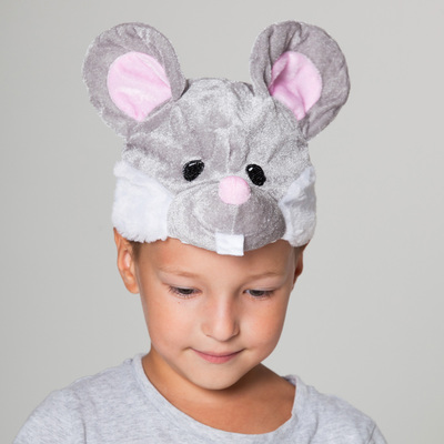 Карнавальная шапка "Мышонок", обхват головы 52-57 см