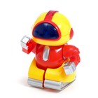 Робот радиоуправляемый «Минибот», световые эффекты, цвет красный - Фото 4