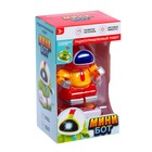 Робот радиоуправляемый «Минибот», световые эффекты, цвет красный - Фото 5