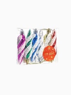 Ёлочные игрушки набор 6 шт. «Сосулька - серпантин» 8×2.5 см - Фото 13