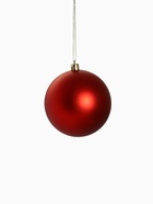 Ёлочные игрушки «Круги ассорти», шары новогодние, набор d=10 см, 6 шт., красный - Фото 4