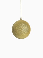 Ёлочные игрушки «Круги», шары новогодние, d=10 см, набор 6 шт., золото - Фото 4