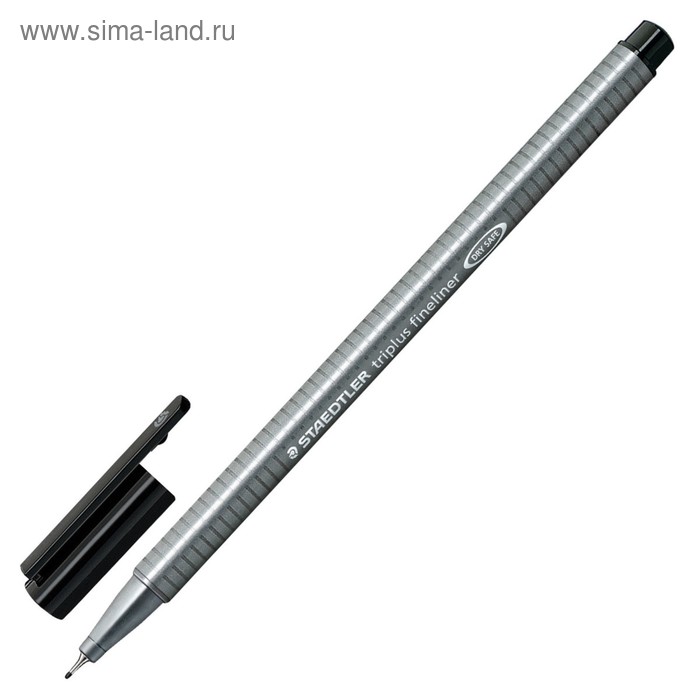 Ручка капиллярная Staedtler Triplus 0,3 мм, трёхгранная, чернила чёрные 334-9 - Фото 1