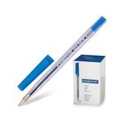 Ручка шариковая Staedtler Stick document, узел 0.5 мм, чернила синие, корпус прозрачный 430 M 03 - Фото 1