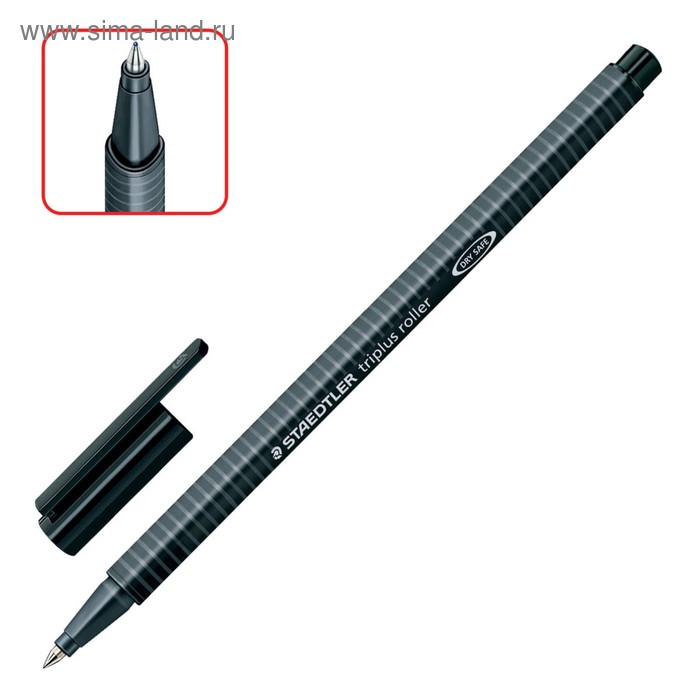 Ручка-роллер Staedtler Triplus 0.4 мм, трёхгранная, чернила чёрные 403-9 - Фото 1