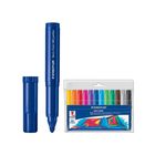 Фломастеры 12 цветов Staedtler Noris club jumbo 340 WP12 - Фото 2