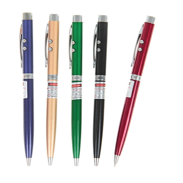 Ручка-фонарик «Лазер», цвета МИКС - Фото 1