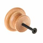 Ручка-кнопка Алапаевск, «Ромашка», цвет под дерево - Фото 2