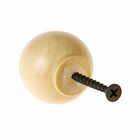 Ручка-кнопка Алапаевск, «Шар», цвет под дерево - Фото 2