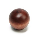 Ручка-кнопка Алапаевск, «Шар», цвет под дерево (комплект 10 шт) - фото 24374731
